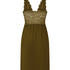 Nora Lace Slip Dress, Green