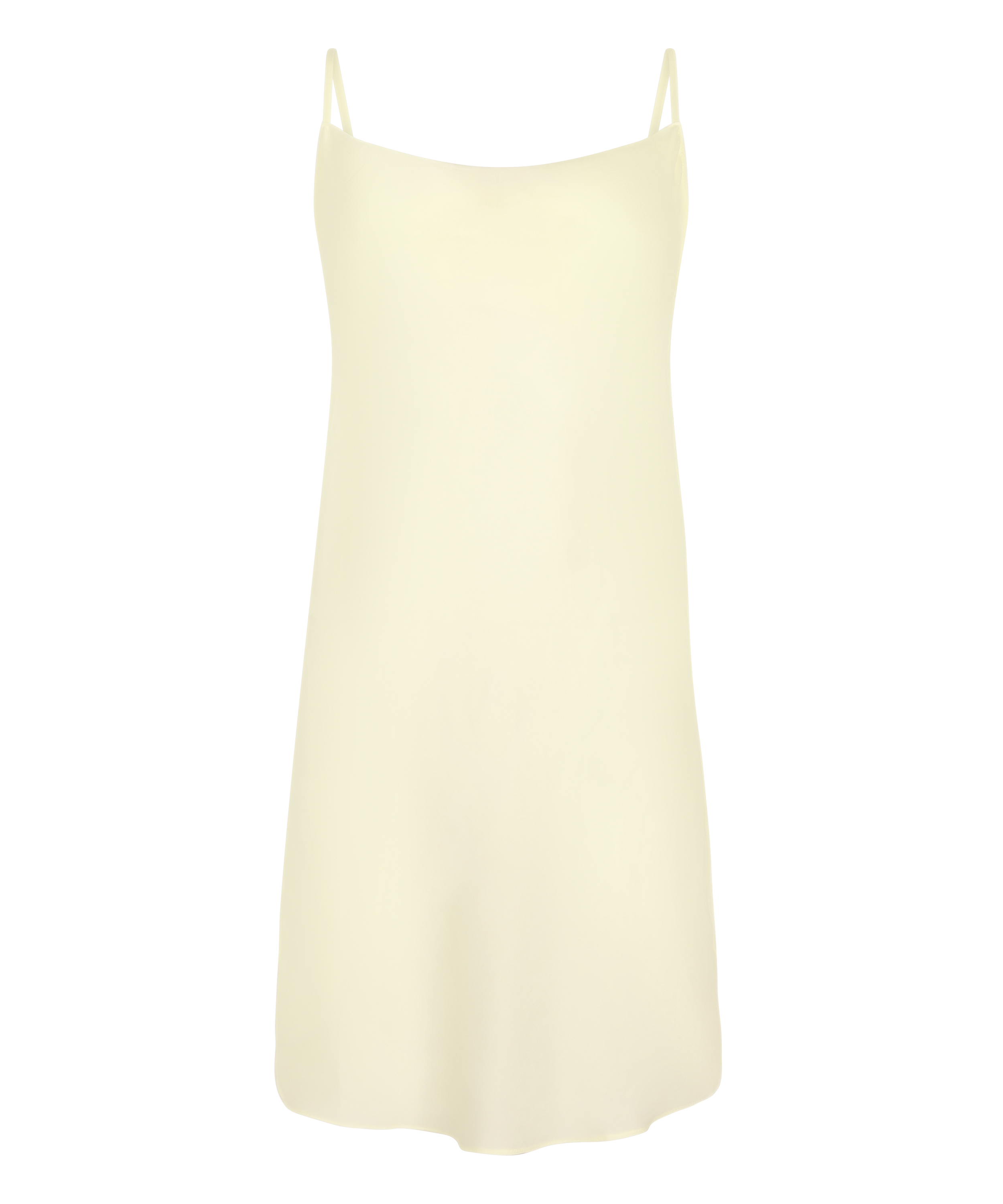 Slipdress Satin Minimal, Yellow, main