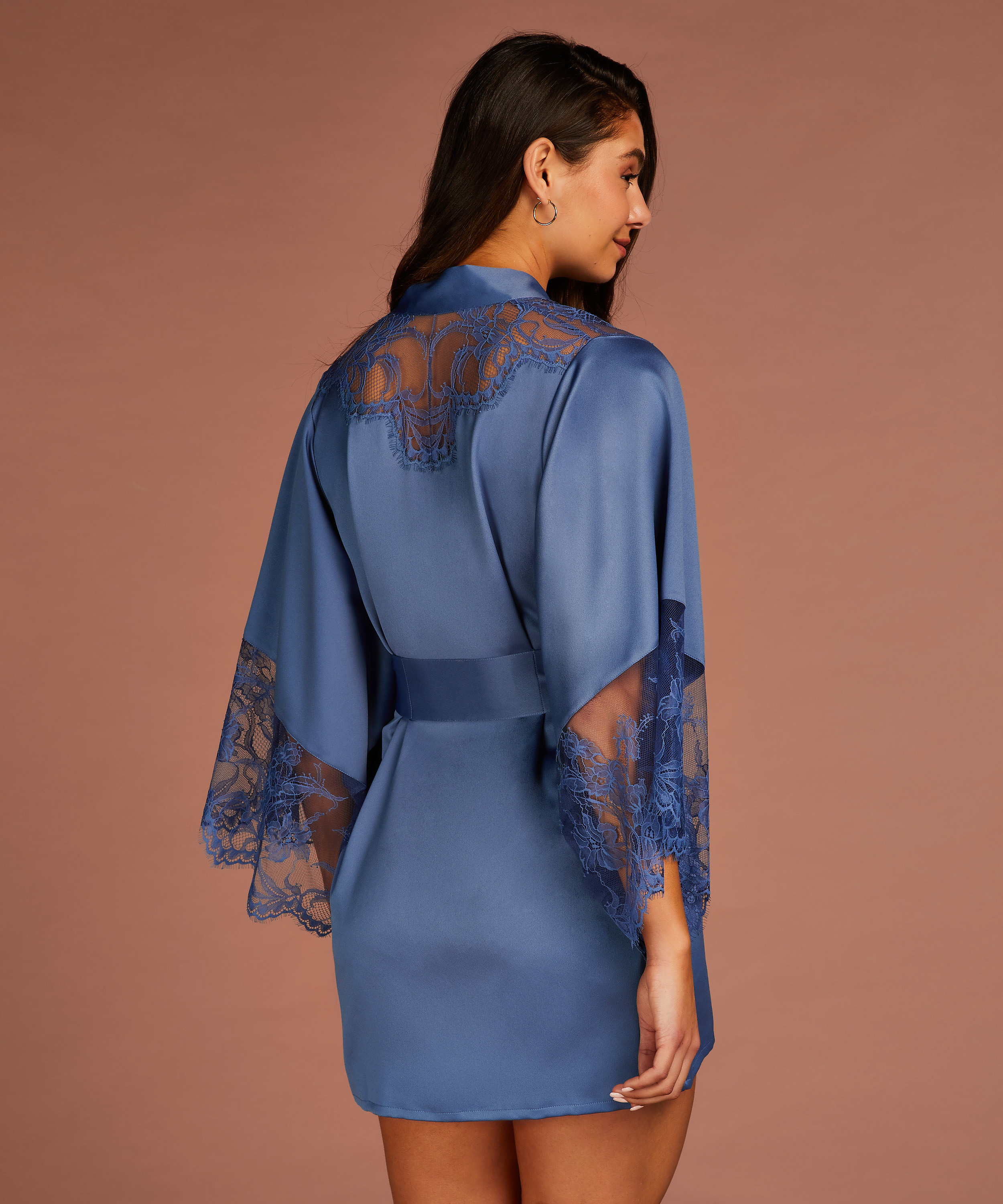 Sophia Kimono, Blue, main