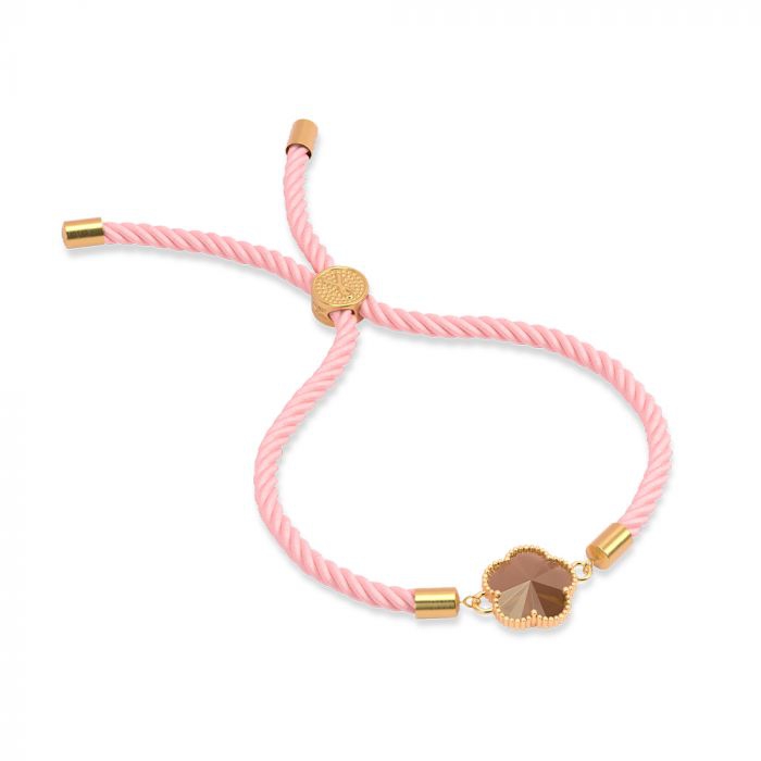 Bracelet Pink Ribbon, Pink, main