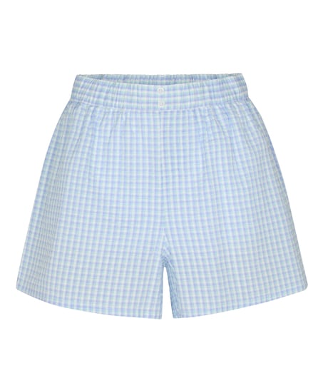 Pyjama Short Seersucker, Pink