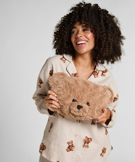 Hot water bottle, Beige