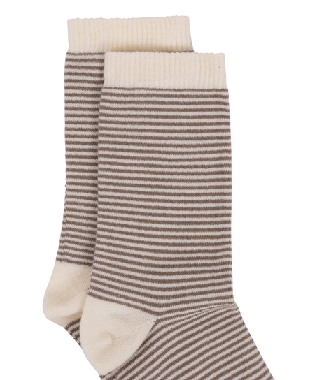 Modal Crew Socks, Brown