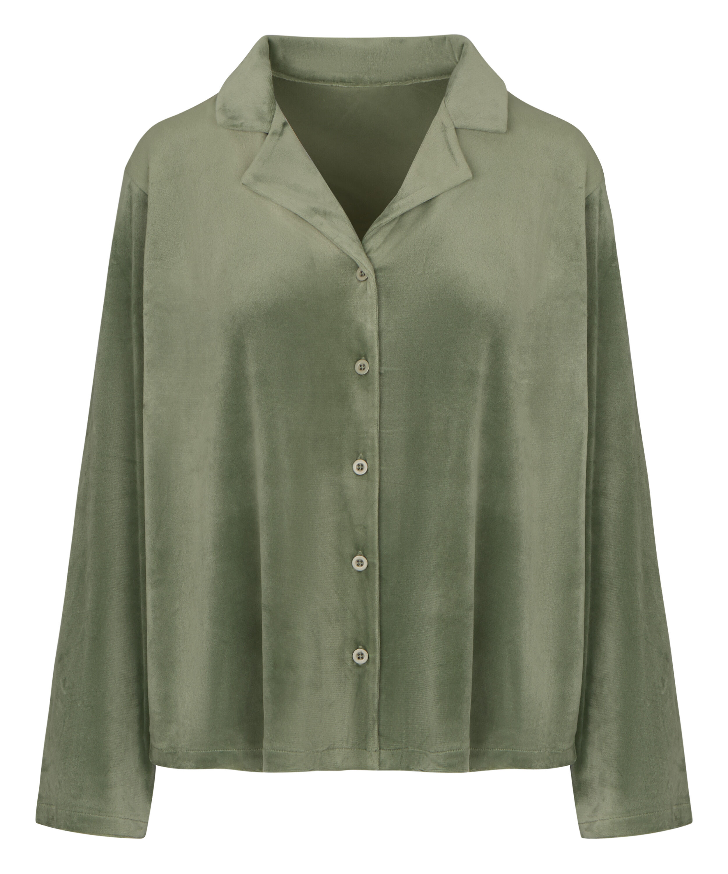 Velour Jacket, Green