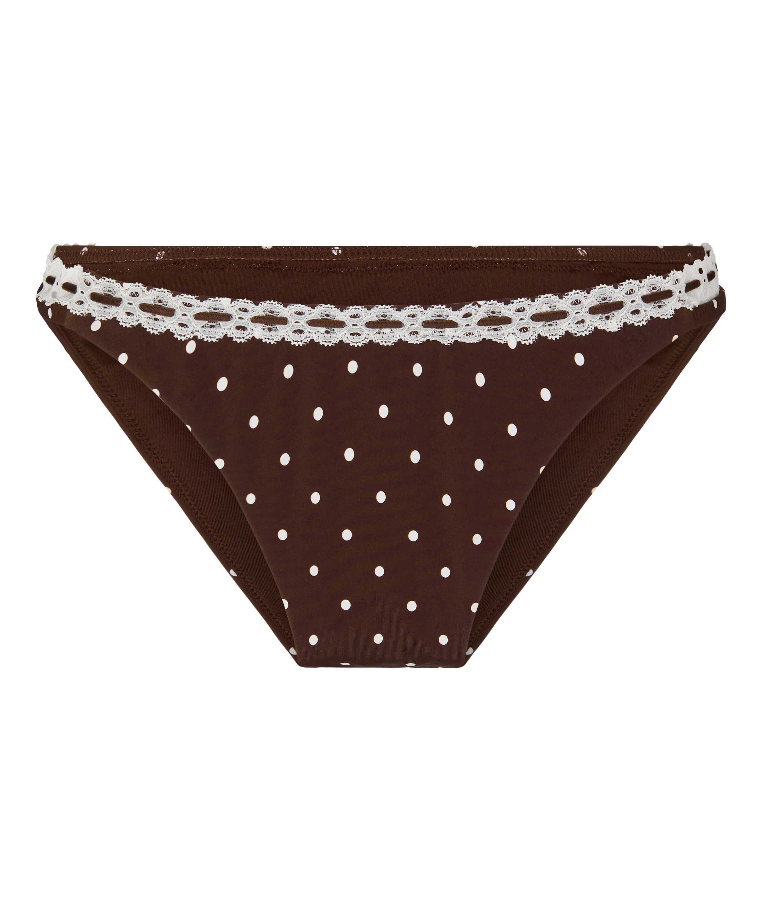 Highleg Bikini Bottom Algarve, Brown, main