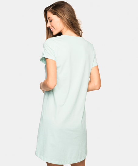 Nightshirt V-neck, Green