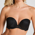 Posie Padded Underwired Strapless Maximizer Bra, Black