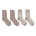 2 pairs of socks, Beige