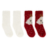 2 pairs of socks Cosy, Red