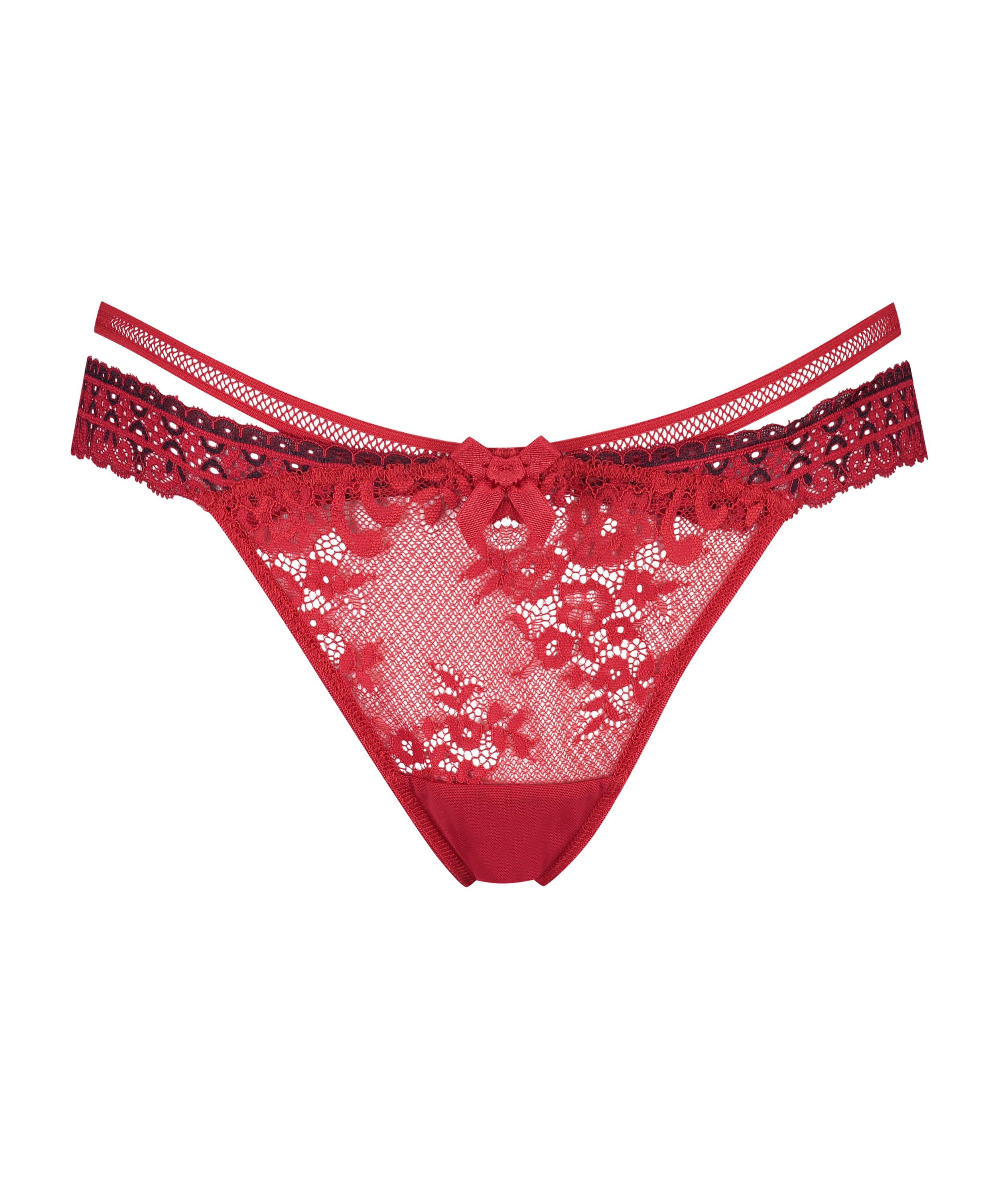 Cantaine low thong, Red, main