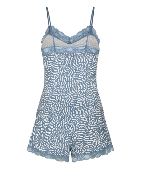Cami Short Pyjama Set, Blue