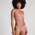 Smooth Triangle Bralette, Brown