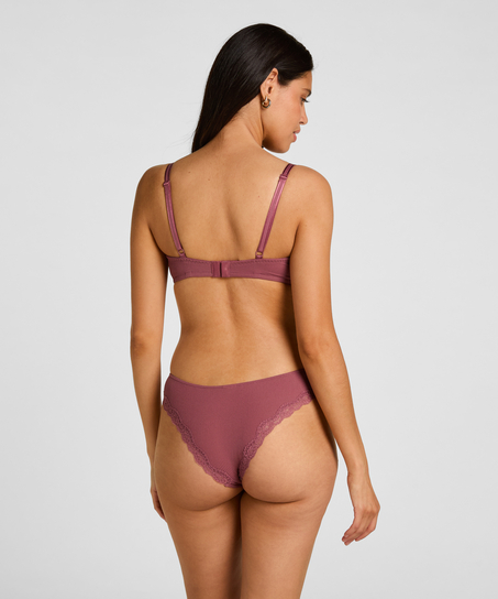 Lola Padded Underwired Bra, Purple