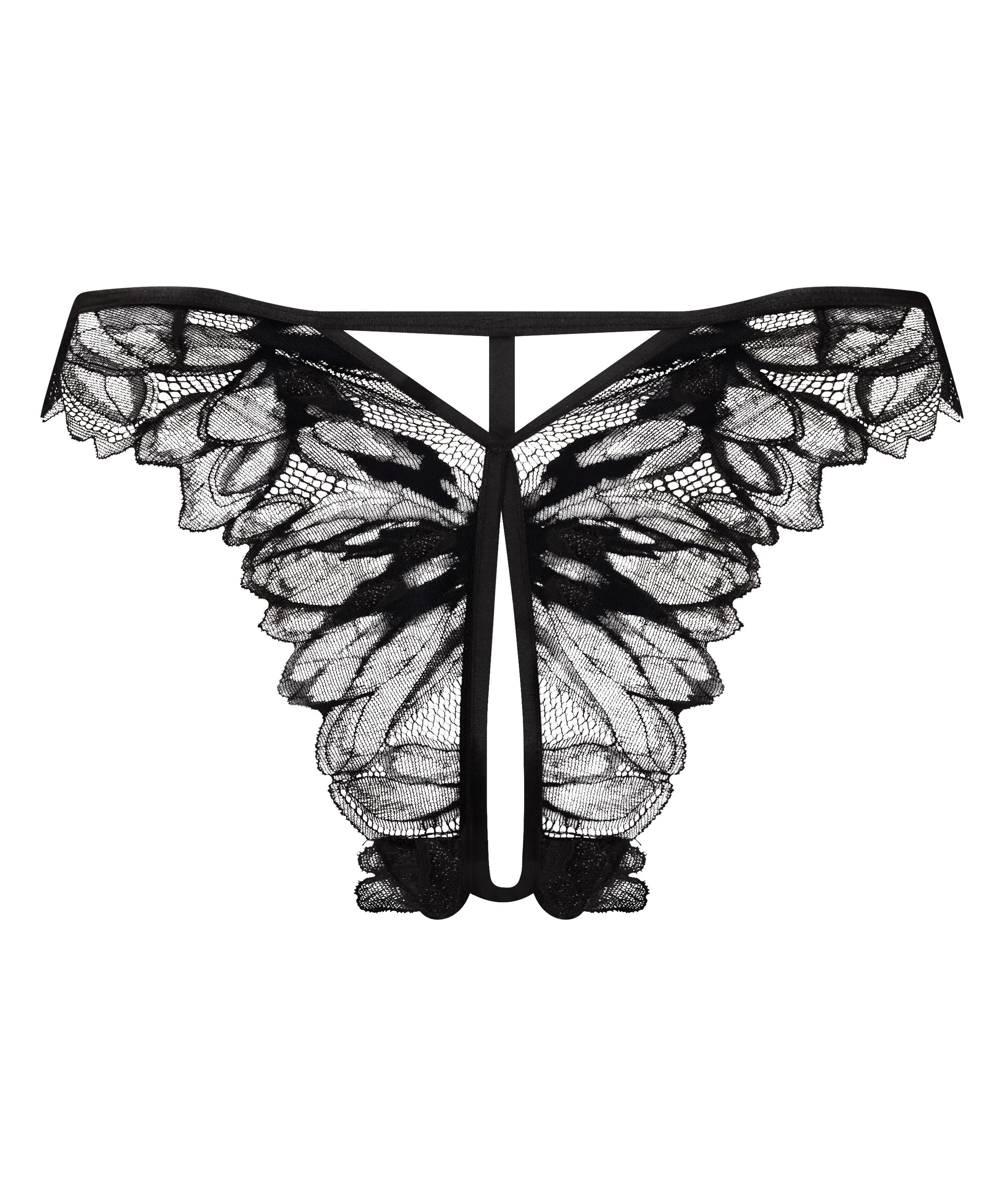 Cierra Open Crotch Brazilian, Black, main