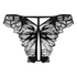 Cierra Open Crotch Brazilian, Black