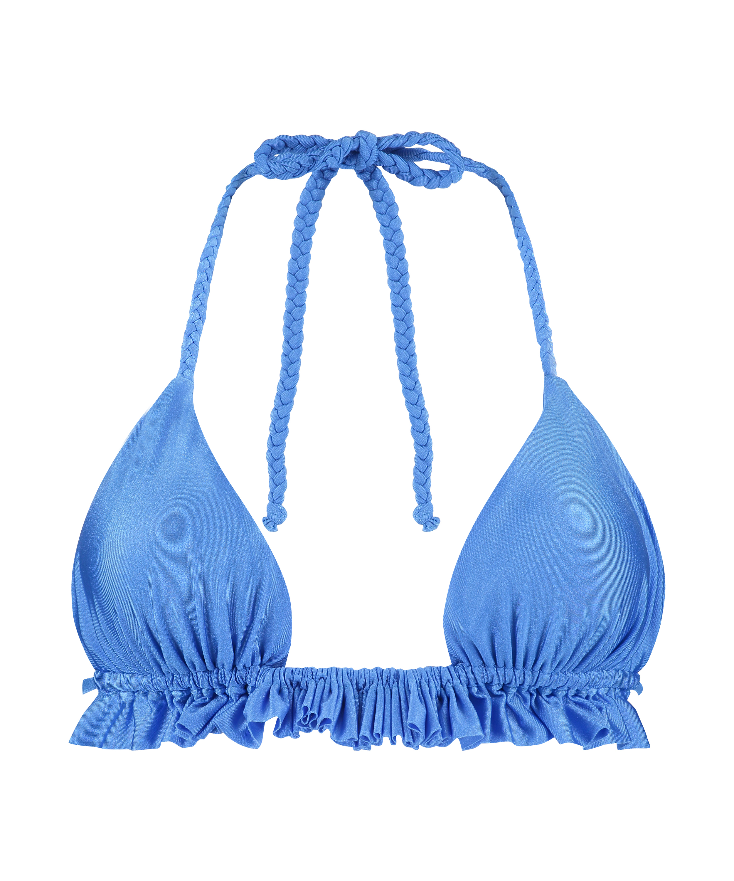 Suze Triangle Bikini Top, Blue, main