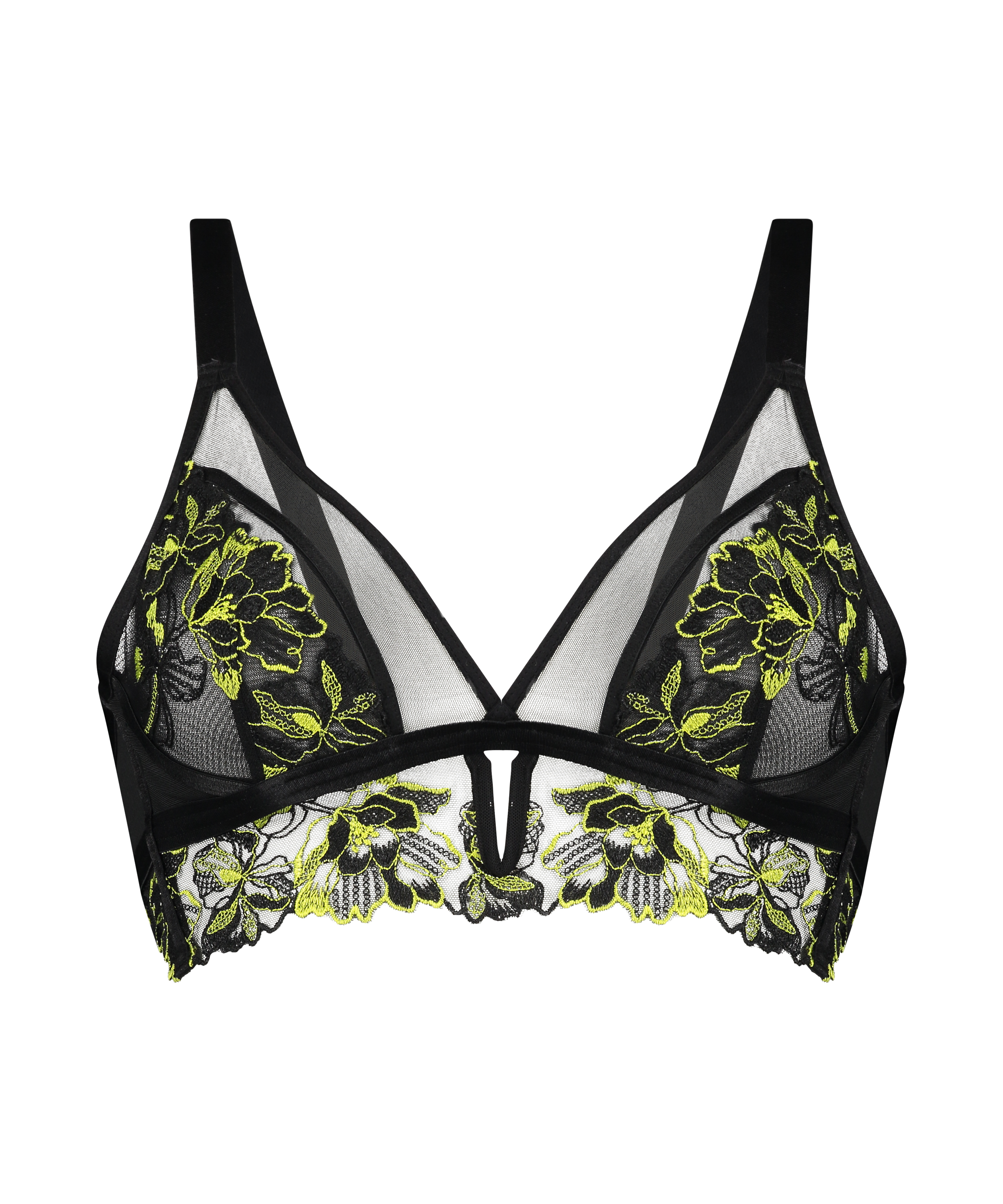 Feyre Bralette, Black, main