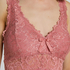 Nora Lace Slip Dress, Pink