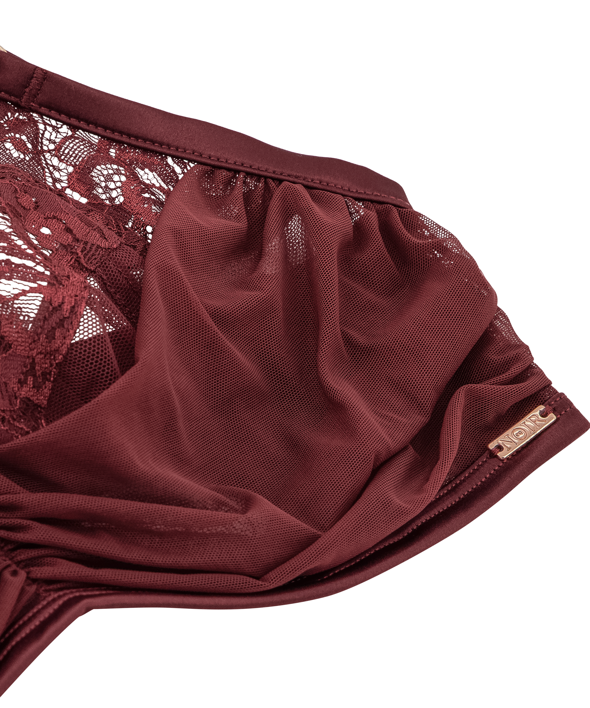 Zoe Non-Padded Underwired Bra, Red, main