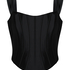 Bustier Anastasia, Black