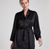 Satin kimono, Black