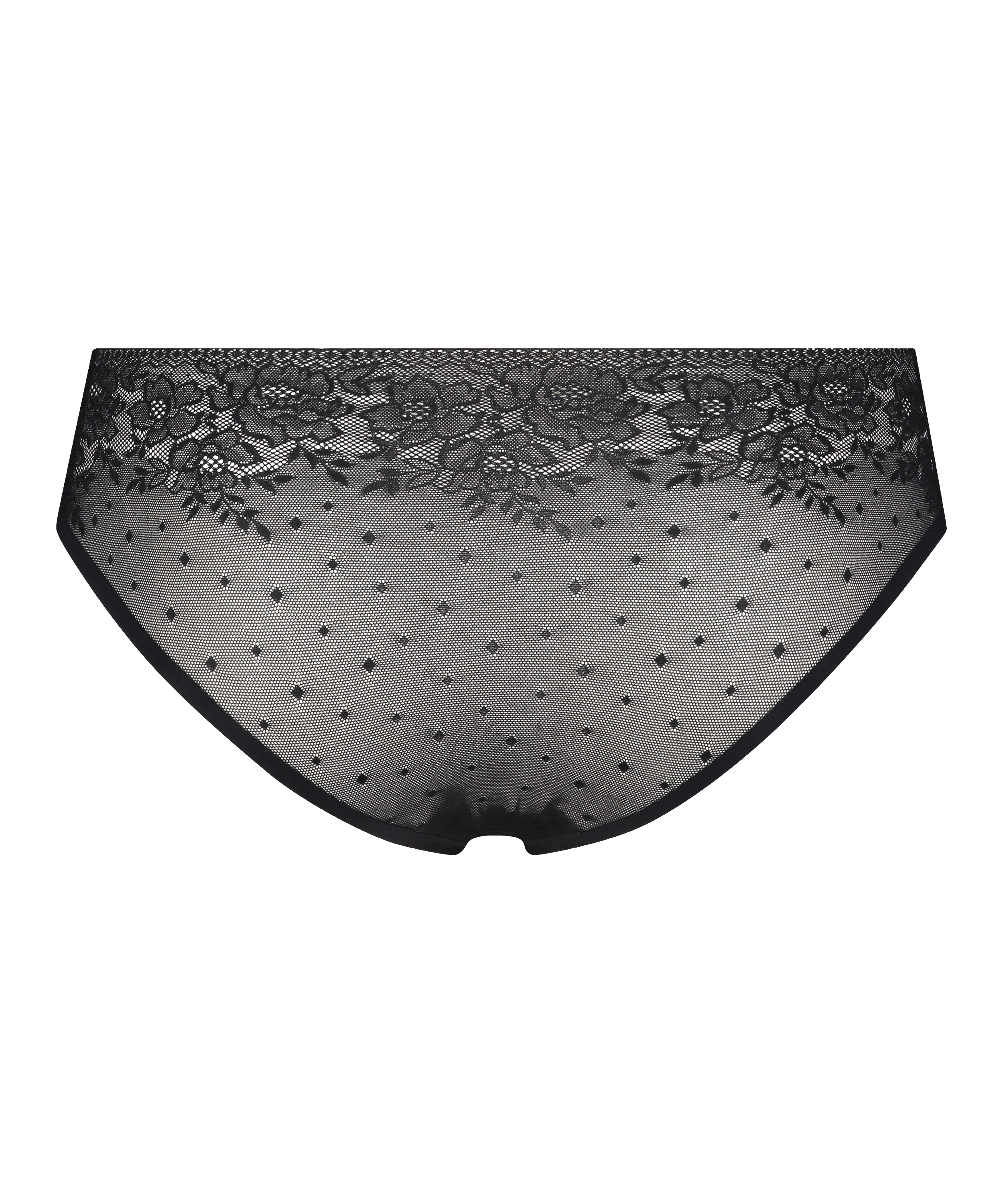 Invisible Brazilian Allover Lace, Black, main