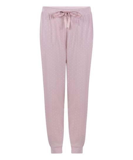 Jersey Pyjama Pants, Pink