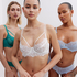 Isabella Non-Padded Underwired Longline Bra, White