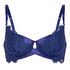 Grace Padded Underwired Bra, Blue