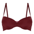 Demi Padded Underwired Bra, Red