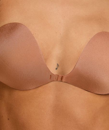 Stick on Bra, Brown