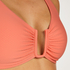 Peachy Bikini Top, Orange