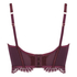 Jamie Non-Padded Underwired Longline Bra, Purple