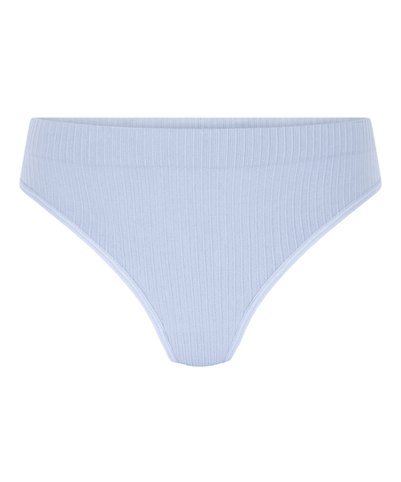 Dianne High Leg Thong, Blue