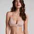 Mona padded non-underwired bra, Beige