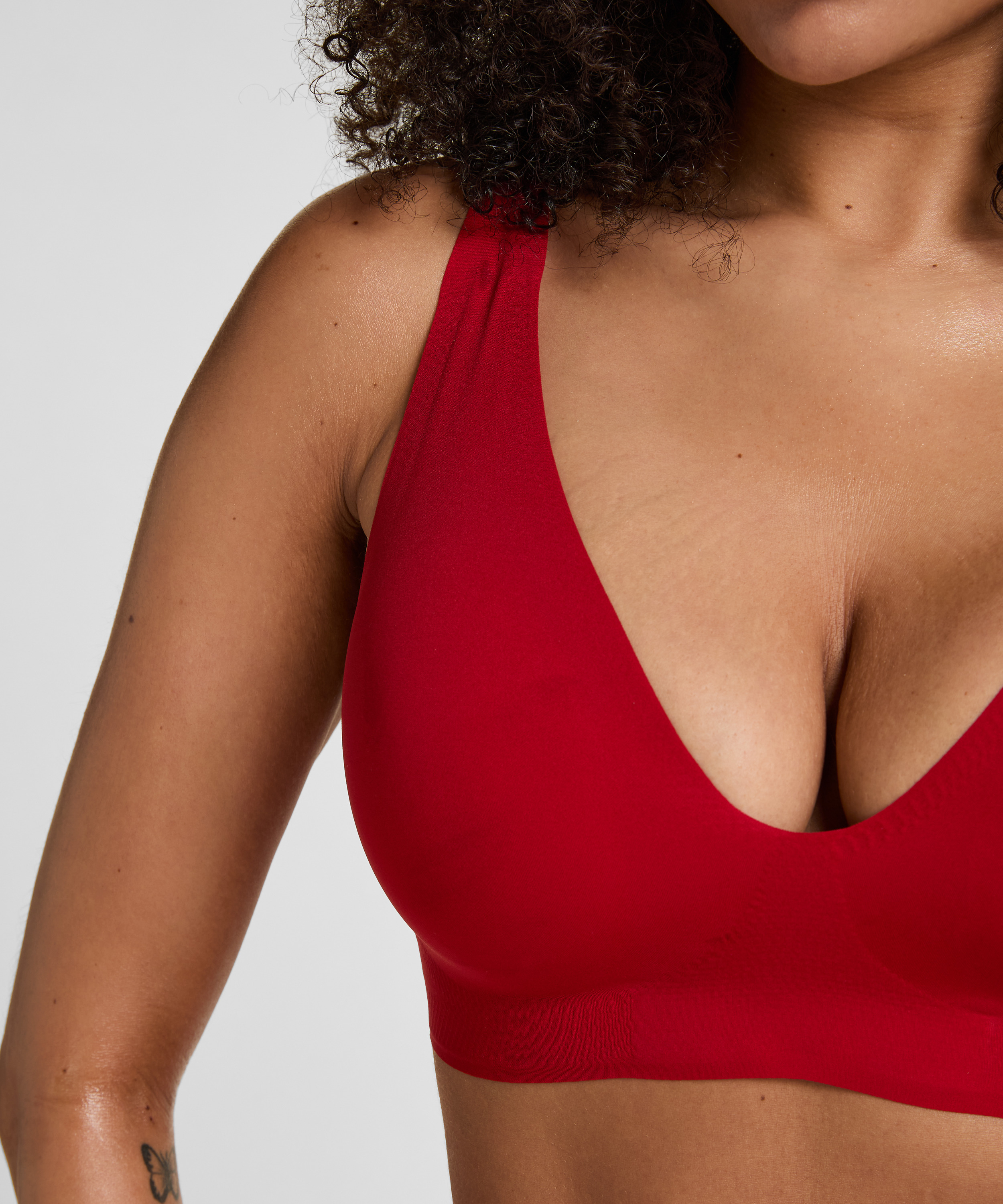 Super Comfort Bra, Red, main