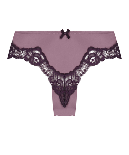 Lace & Shine Brazilian, Purple