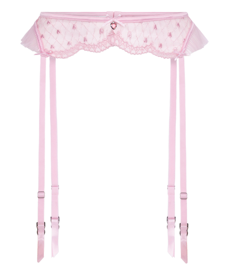Cordelie Suspenderbelt , Pink
