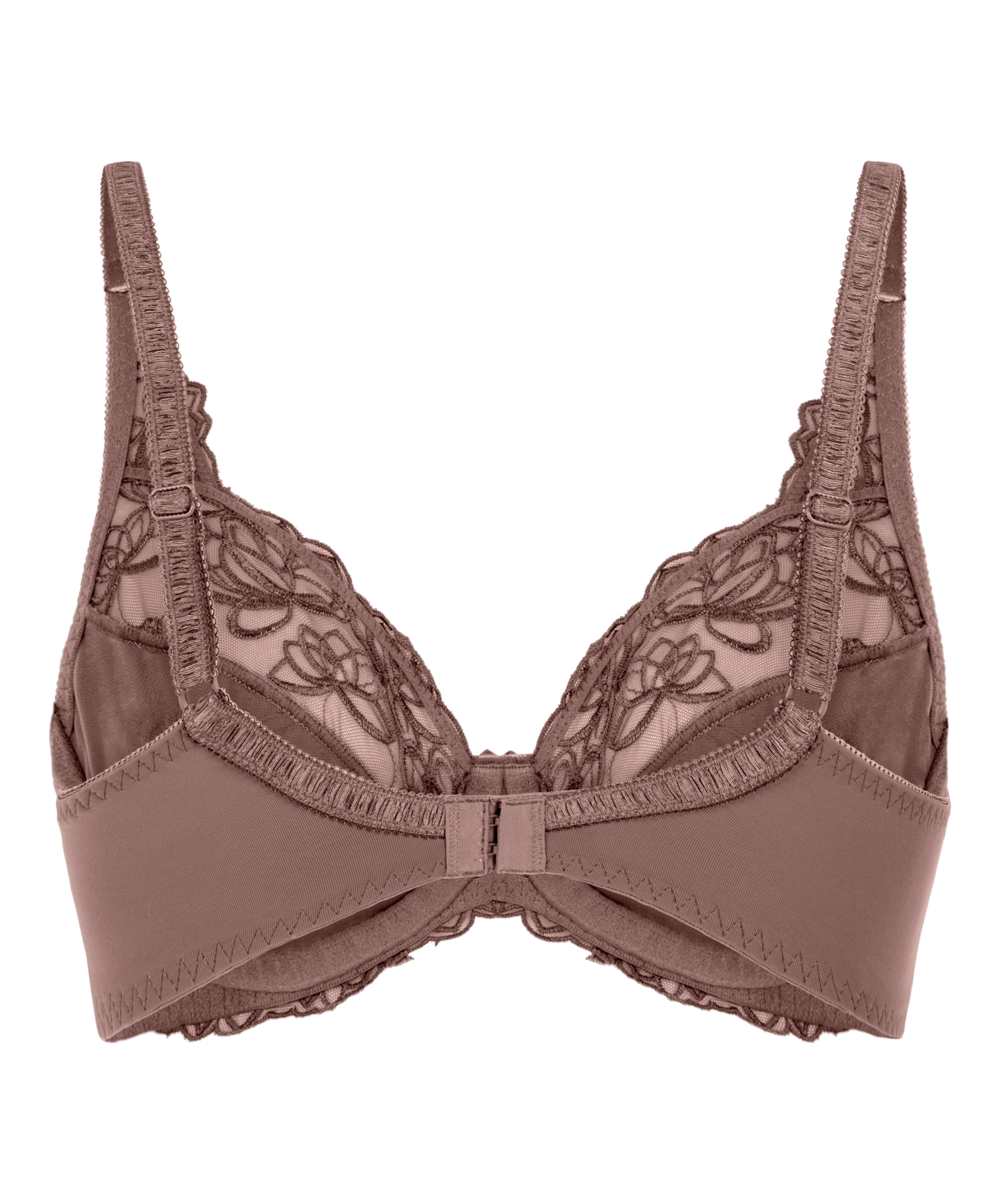 Diva Non-Padded Underwired Bra, Brown, main