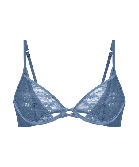 Molly Non-Padded Underwired Bra, Blue
