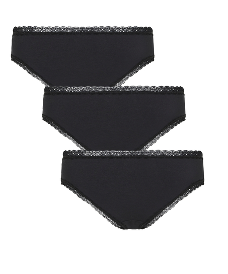 3-Pack Georgia, Black
