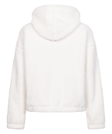 Snuggle Hoodie Fleece, White