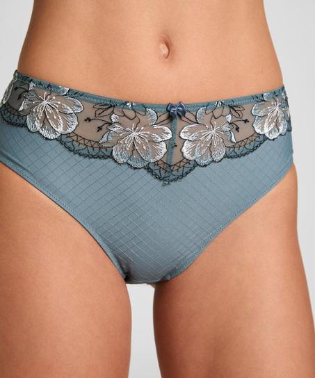 High Waisted Slip Helena, Blue