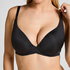 Smooth Padded Underwired Bra, Black
