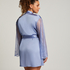 Satin Kimono, Blue
