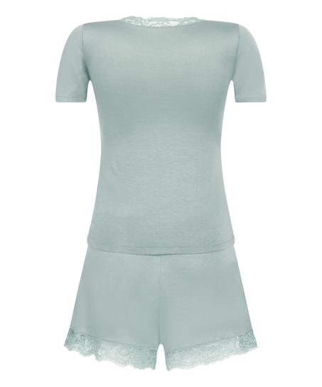 Jersey Pyjama Set, Green