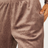 Velours Jogging Pants, Brown