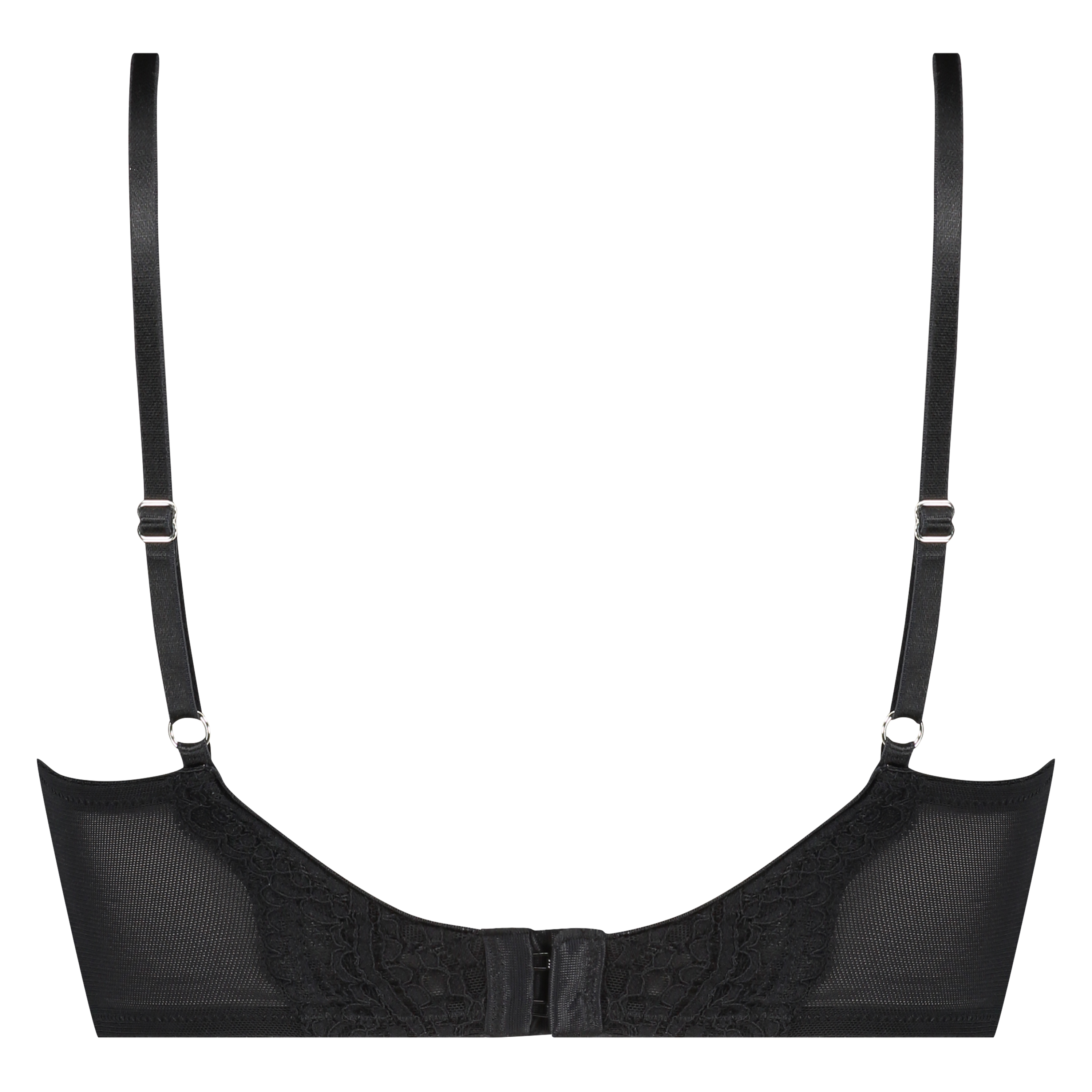 Padded Underwired Bra Duckie, Black, main