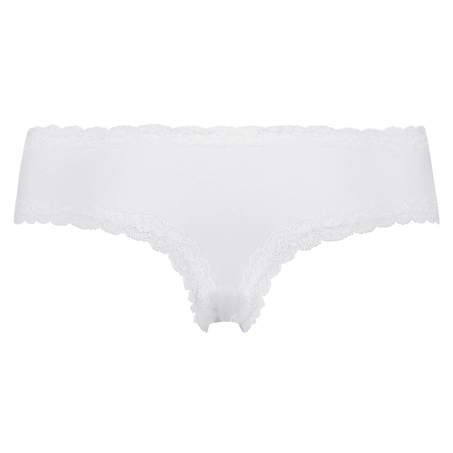 V-shaped Brazilian, White