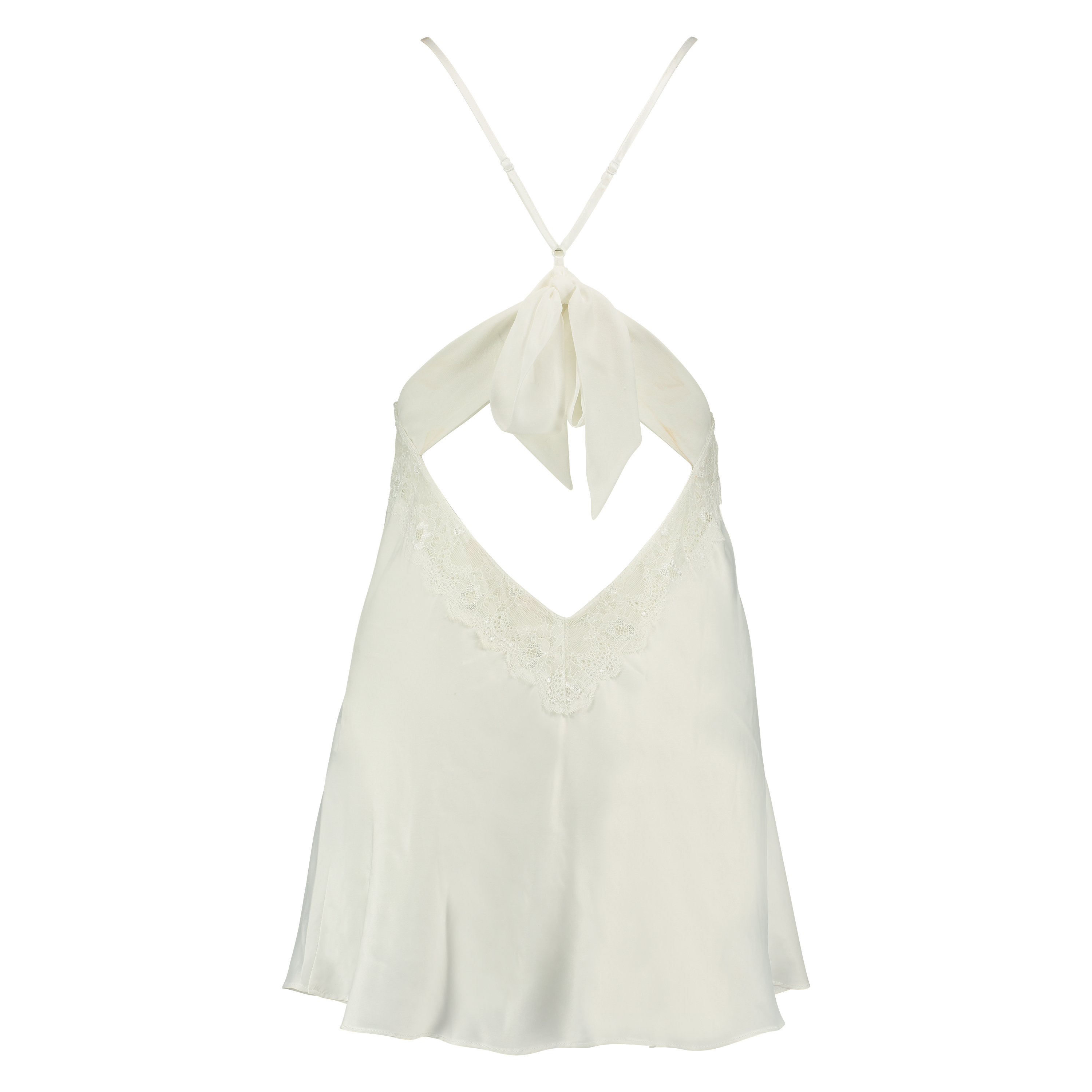 Slip dress Lessie Satin, White, main